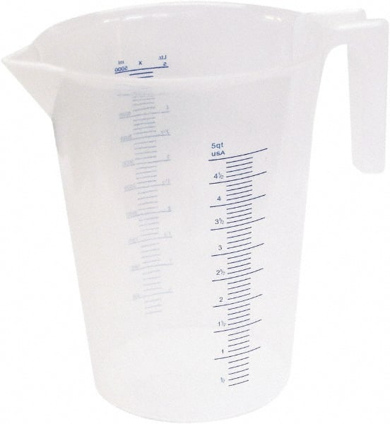 Beakers & Pipettes, Volume Capacity Range: 1,000 mL and Larger , Material: Polypropylene , Handle Included: Yes , Overall Length: 10.625in  MPN:94160