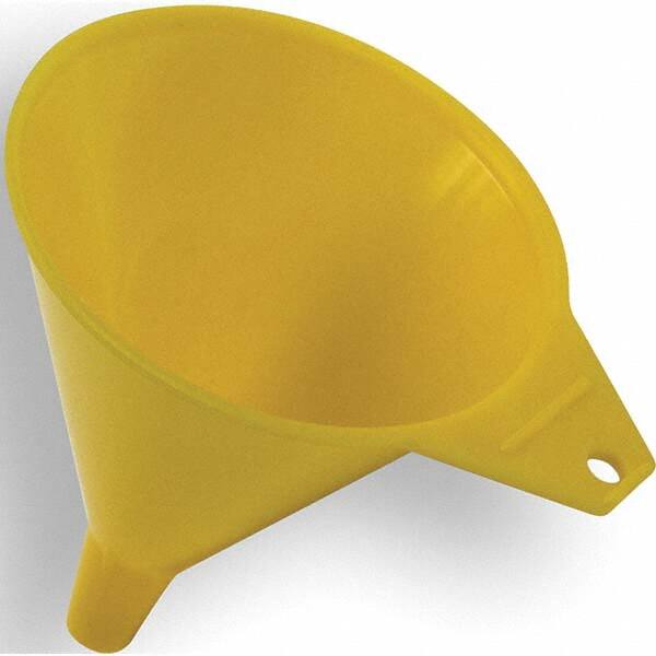 Oil Funnels & Can Oiler Accessories, Oil Funnel Type: Funnel , Material: Polyethylene , Color: Yellow , Spout Length: 1.13in , Maximum Capacity: 8oz  MPN:32833