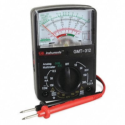 Analog Multimeter 5 Func. 12 Range MPN:GMT-312