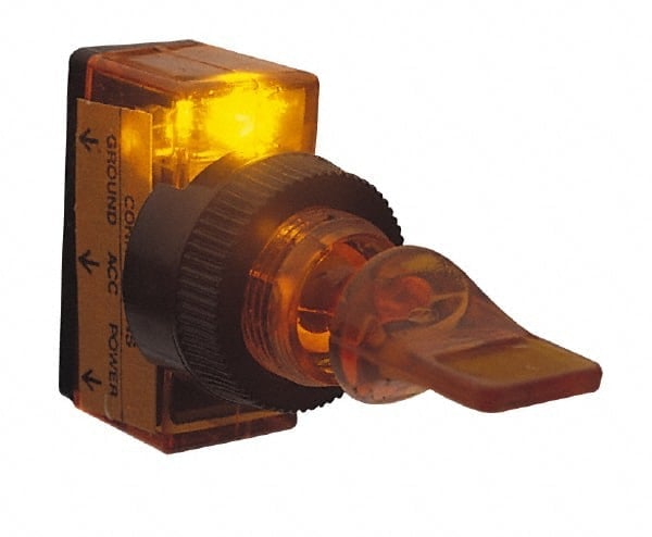 2 Position, 12 Volt, 20 Amp, 1/2 Hole Diam, Duckbill Switch MPN:40090