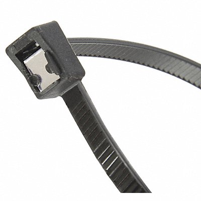 Cable Tie Self Cuting 11 50 lb Bk PK20 MPN:45-311UVBSC