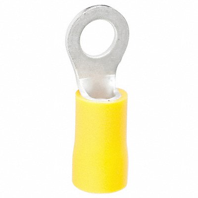 Ring Terminal 8 to 10 Stud Yellow PK50 MPN:10-106