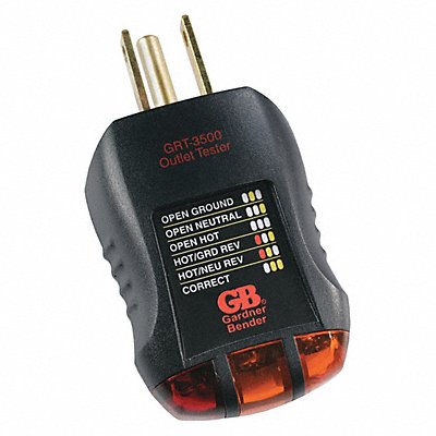 Outlet Tester/Circuit Analyzer 120V AC MPN:GRT-3500