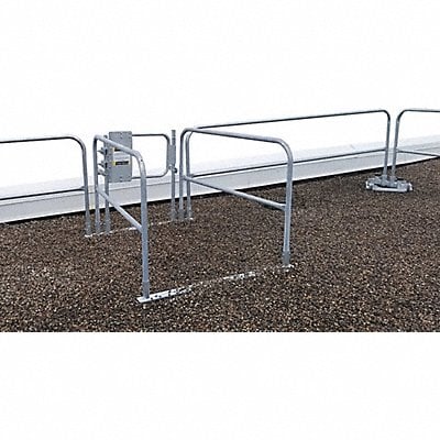 Guardrail Gray Overall 3-1/2 ft H MPN:449-001-600