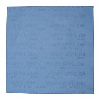 Gasket Sheet 15 x15 In PTFE w/Glass Blue MPN:3504-15125