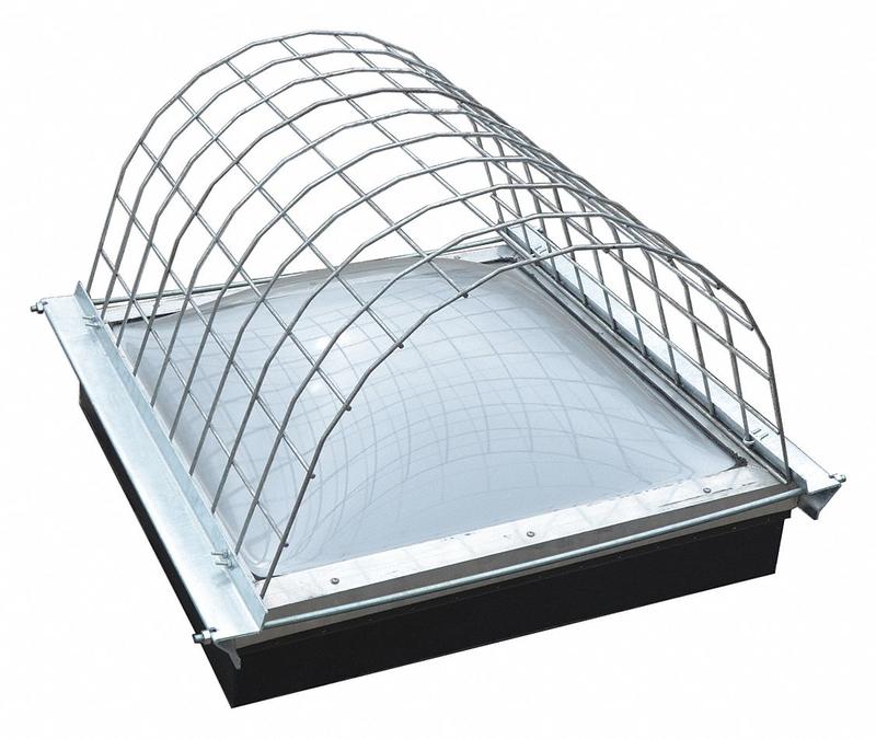 Domed Skylight Guard Gray 440 lb MPN:301314-2828