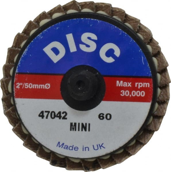 Flap Disc: 60 Grit, Zirconia Alumina, Type 27 MPN:G47042