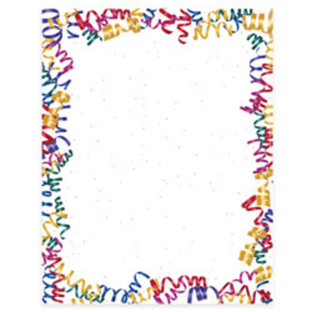 Gartner Studios Design Paper, 8 1/2in x 11in, 60 Lb, Confetti, Pack Of 100 Sheets (Min Order Qty 10) MPN:70507