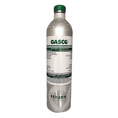 Calibration Gas Cylinder Capacity 34L MPN:34ES-125-10