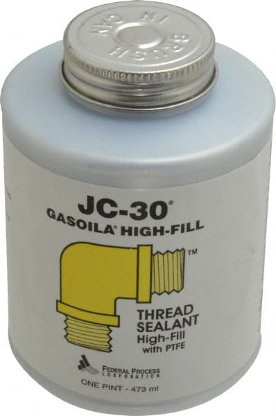 Pipe Thread Sealant: Oyster White, 1 pt Can MPN:JC16
