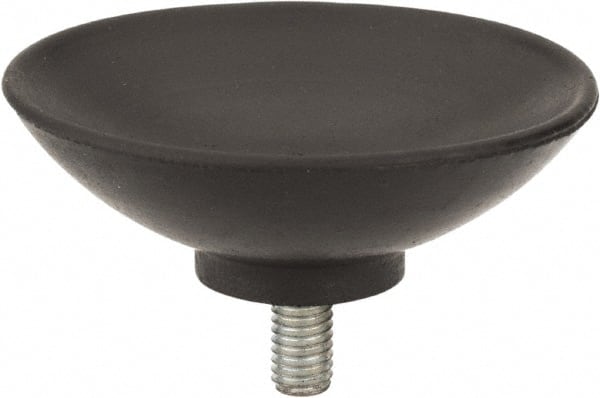 Air Compressor Rubber Suction Foot: Use with Gast Vacuum or Pressure Pump MPN:AF584A