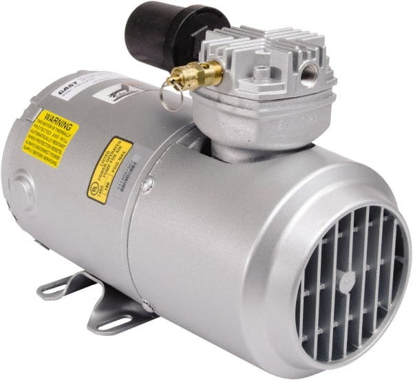 1/6 hp, 1.5 CFM, 50 Max psi Piston Vacuum & Compressor Pump MPN:1LAA-10-M100X