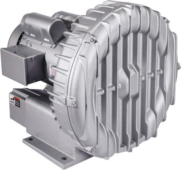 Regenerative Air Blowers, Inlet Size: 2 in , Outlet Size: 2 in , Amperage Rating: 50mA, 50A , Maximum Working Water Pressure: 105.0SCFM (Decimal Inch) MPN:R6335A-2