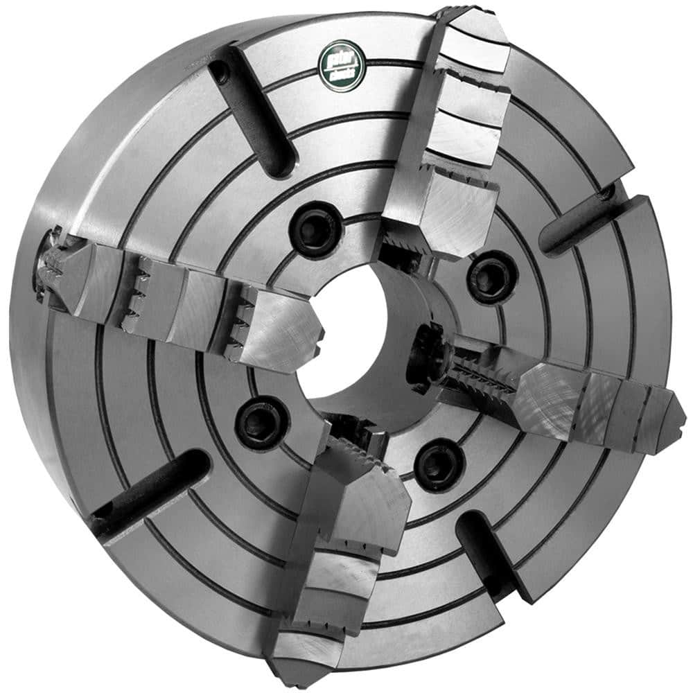 Manual Lathe Chuck: 4 Jaws, 16