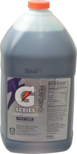 Activity Drink: 1 gal, Bottle, Fierce Grape, Liquid Concentrate, Yields 6 gal MPN:33305