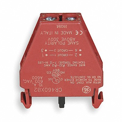 Lighting Contactor Aux Contact Block 2P MPN:CR460XB2