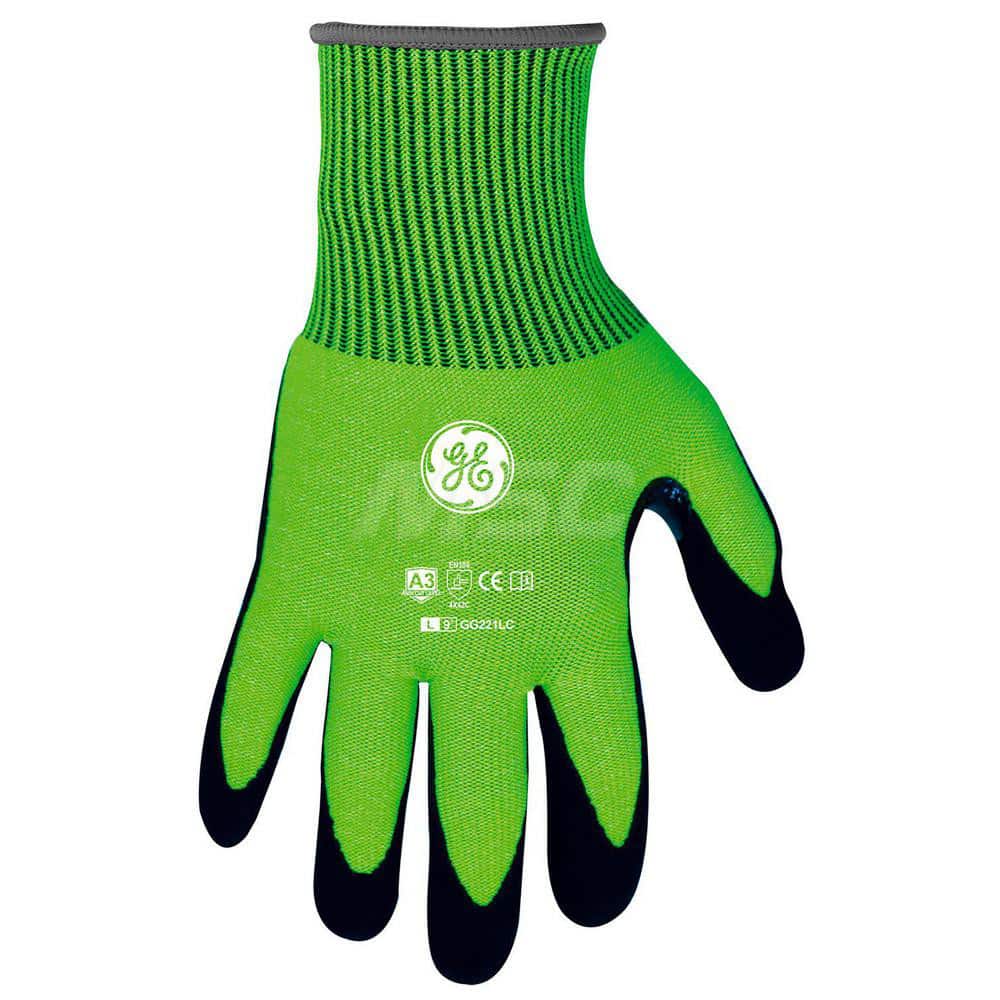 Cut, Puncture & Abrasive-Resistant Gloves: Size Universal, ANSI Cut A3, ANSI Puncture 2, Nitrile MPN:GG221LC