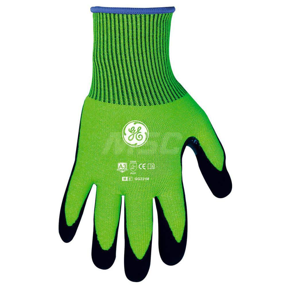 Cut, Puncture & Abrasive-Resistant Gloves: Size Universal, ANSI Cut A3, ANSI Puncture 2, Nitrile MPN:GG221MC