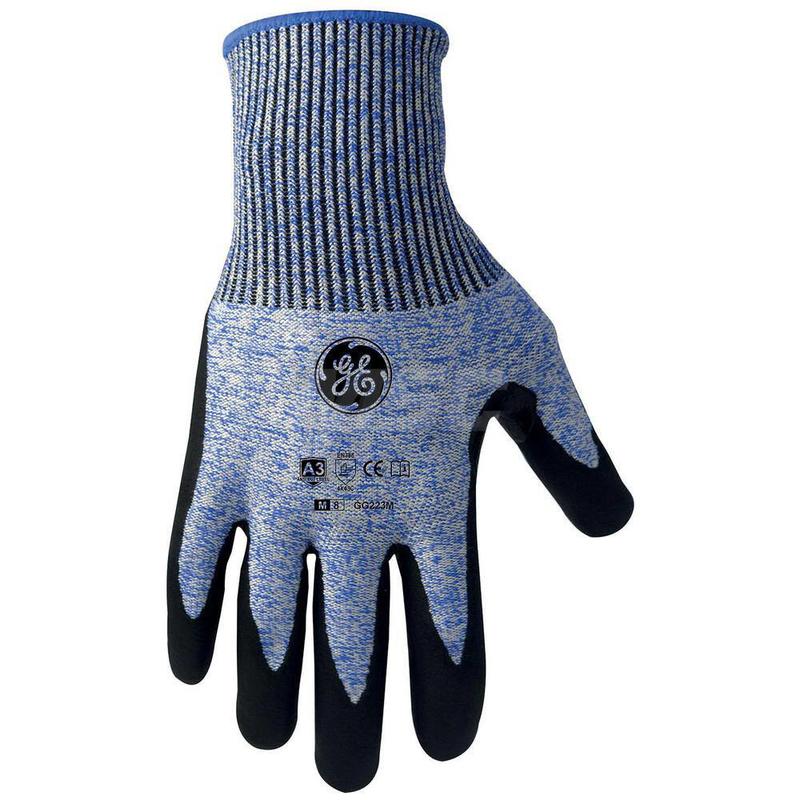 Cut, Puncture & Abrasive-Resistant Gloves: Size Universal, ANSI Cut A3, ANSI Puncture 2, Nitrile MPN:GG223MC