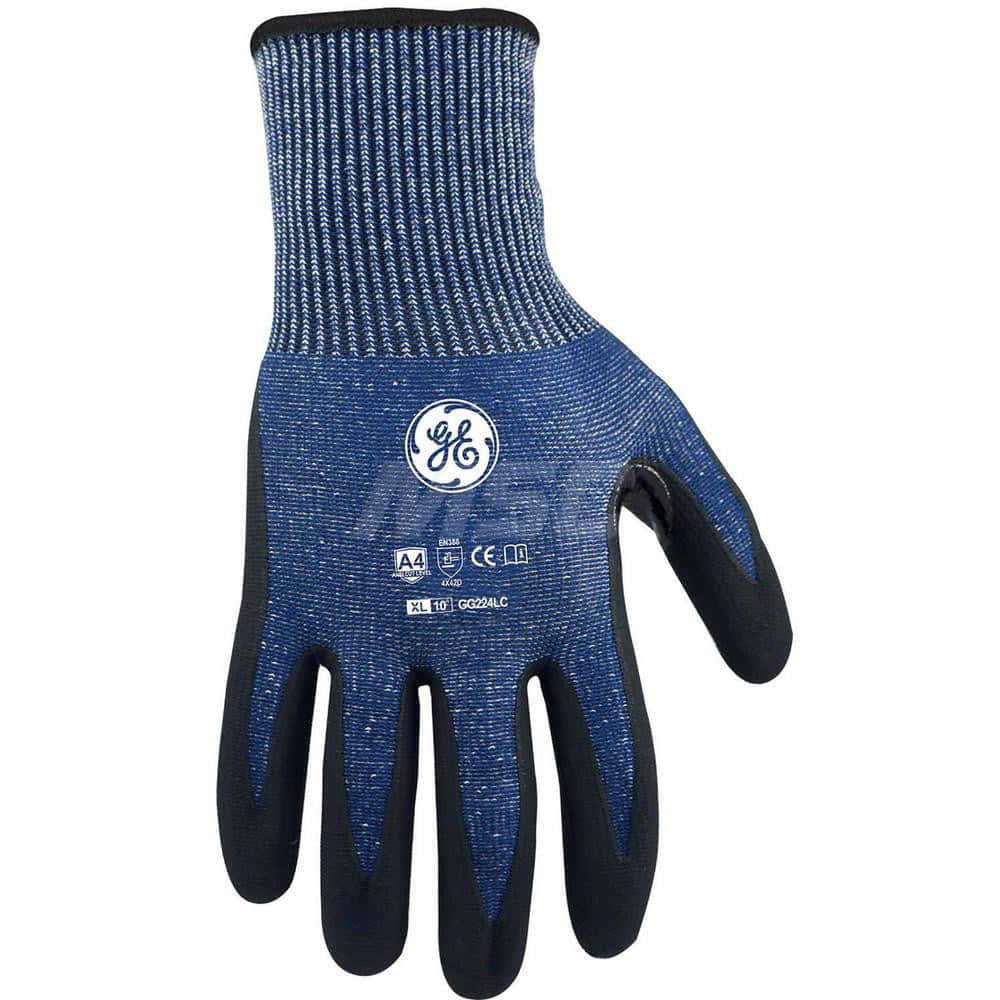 Cut, Puncture & Abrasive-Resistant Gloves: Size Universal, ANSI Cut A4, ANSI Puncture 1, Nitrile MPN:GG224LC