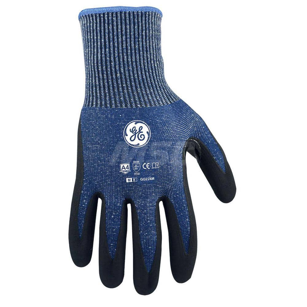 Cut, Puncture & Abrasive-Resistant Gloves: Size Universal, ANSI Cut A4, ANSI Puncture 1, Nitrile MPN:GG224MC