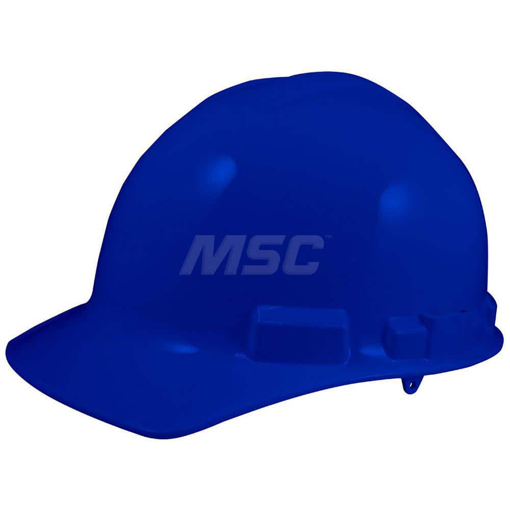 Hard Hat: Impact Resistant & Construction, Front Brim, Type 1, Class E & G, 4-Point Suspension MPN:GH327RNB