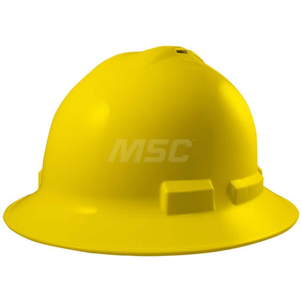 Hard Hat: Impact Resistant & Construction, Vented, Type 1, Class C, 4-Point Suspension MPN:GH328RVY