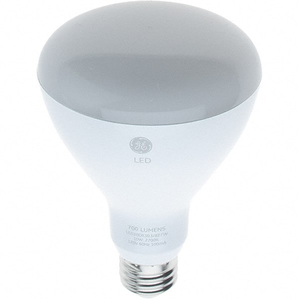 LED Lamp: Flood & Spot Style, 10 Watts, BR30, Medium Screw Base MPN:68160