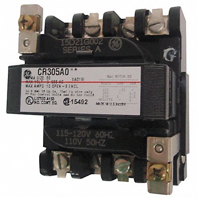 NEMA Magnetic Contactor 9A 120VAC NEMA00 MPN:CR305A002