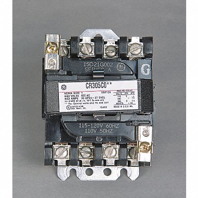 H2445 NEMA Magnetic Contactor 27A 120VAC NEMA1 MPN:CR305C002