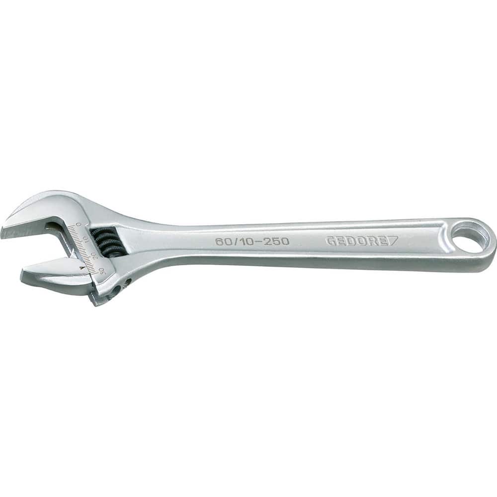 Adjustable Wrenches, Finish: Chrome, Polished , Head Angle: 150 , Standards: ISO 6787  MPN:6381100