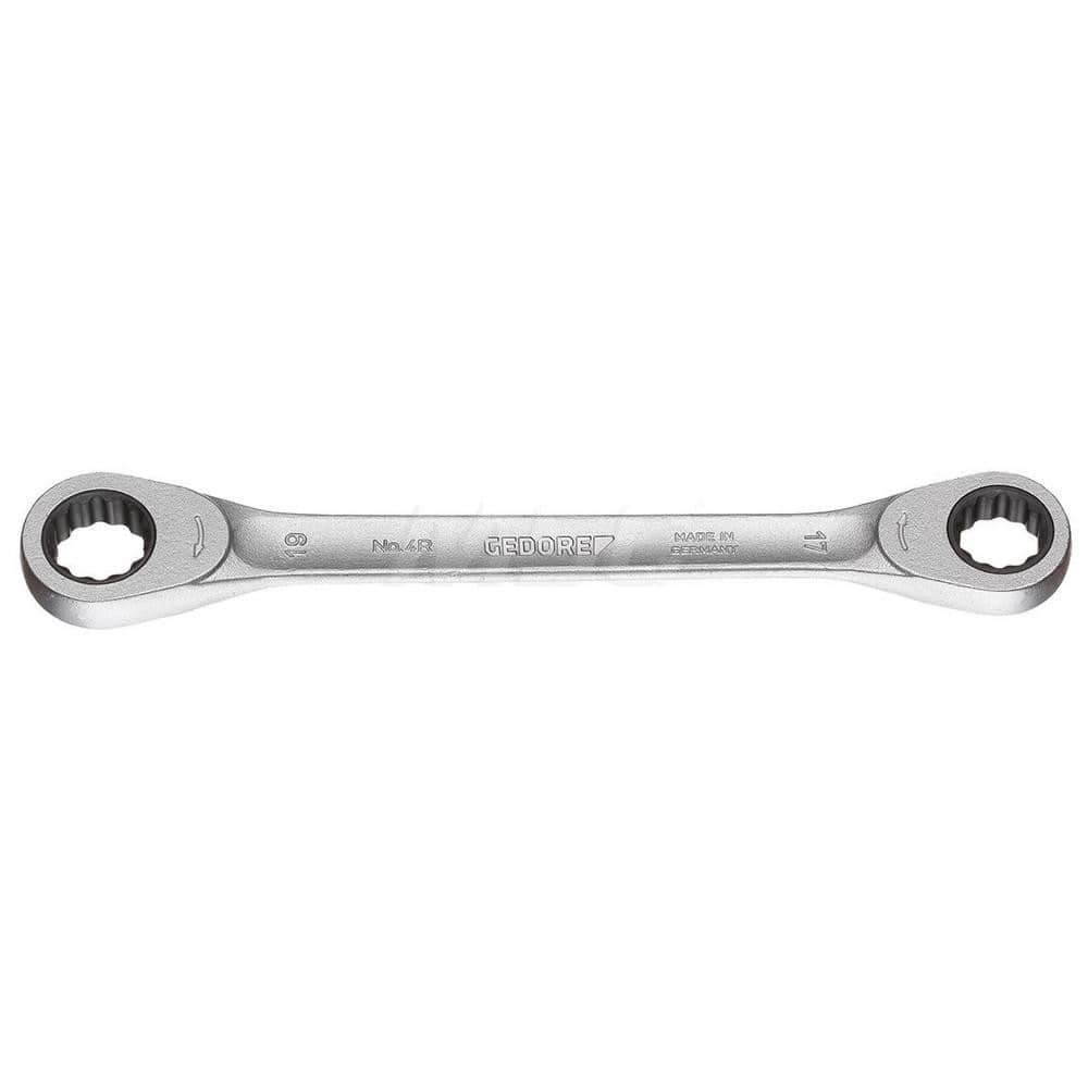 Box Wrenches, Wrench Type: Flat Ring Box End Wrench , Double/Single End: Double , Wrench Shape: Straight , Material: Vanadium Steel , Finish: Chrome  MPN:2306751