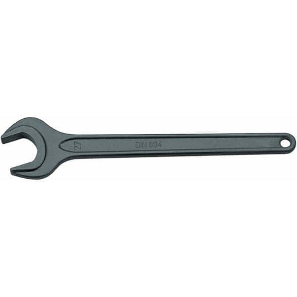 Open End Wrench: Single End Head, 3/8