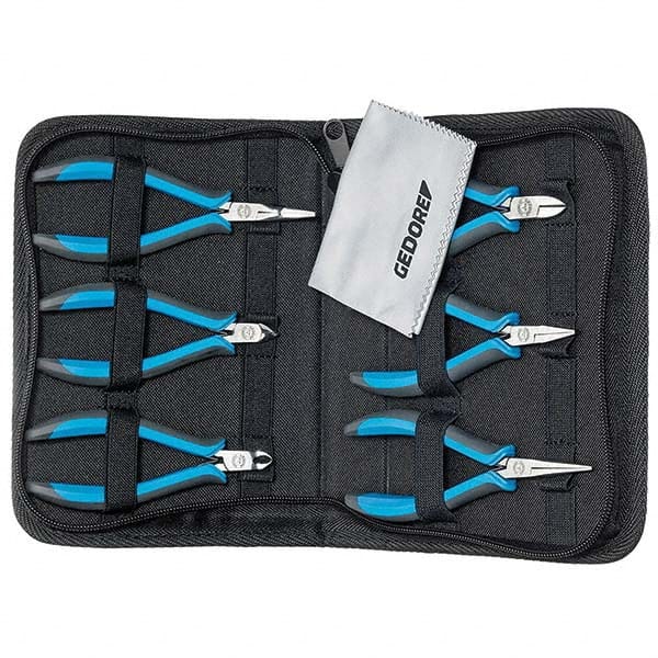 Plier Set: 6 Pc, Electronics Pliers MPN:1955551