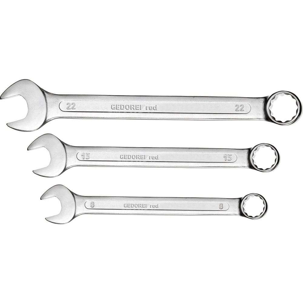 Wrench Sets, Set Type: Combination Wrench Set , Wrench Size: 6 mm, 7 mm, 8 mm, 9 mm, 10 mm, 11 mm, 12 mm, 13 mm, 14 mm, 15 mm, 16 mm, 17 mm, 18 mm, 19 mm MPN:3300991