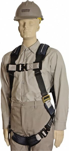 Fall Protection Harnesses: 350 Lb, Quick-Connect Style, Size Universal MPN:972H-2