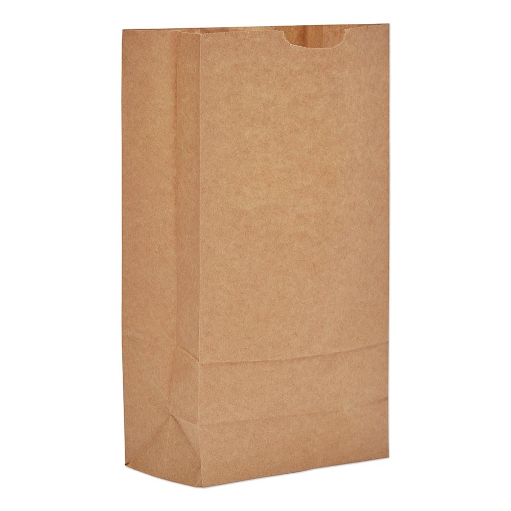 Paper Bags, Bag Type: Grocery Bag , Color: Kraft , Handle Included: No , Bag Bottom Type: Flat  MPN:BAGGK10500