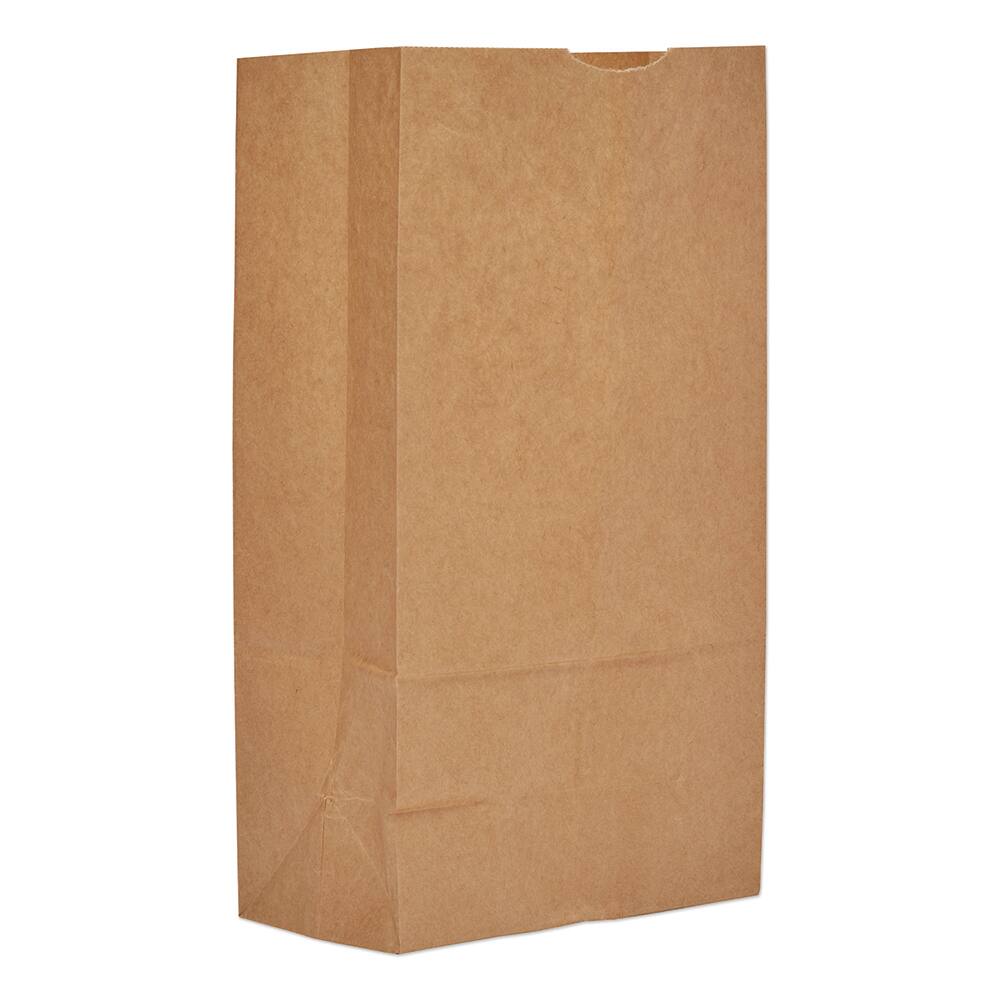 Paper Bags, Bag Type: Grocery Bag , Color: Kraft , Handle Included: No , Bag Bottom Type: Flat  MPN:BAGGK12