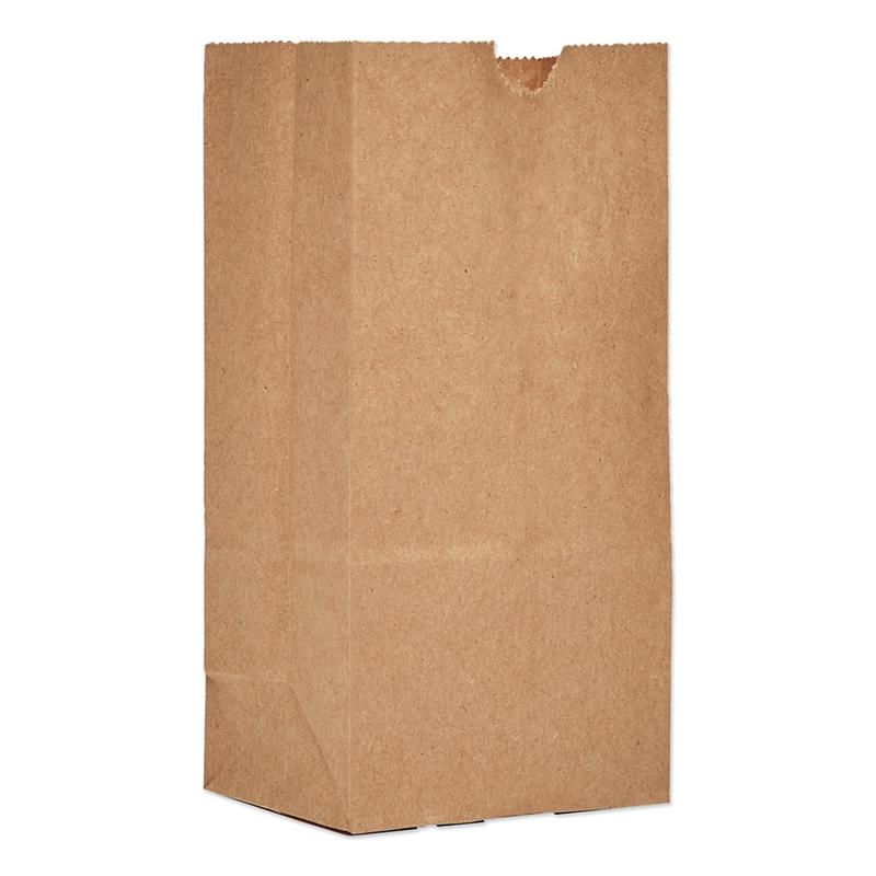 Paper Bags, Bag Type: Grocery Bag , Color: Kraft , Handle Included: No , Bag Bottom Type: Flat  MPN:BAGGK1500