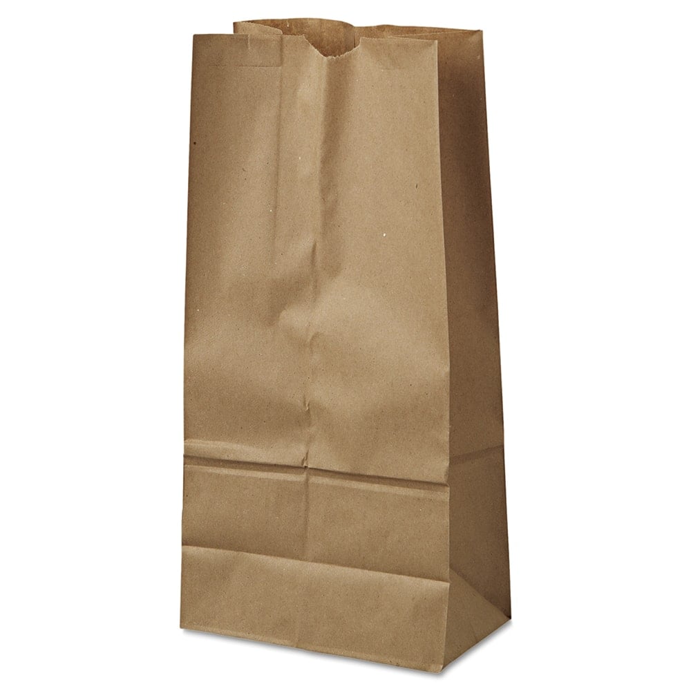 Paper Bags, Bag Type: Grocery Bag , Color: Kraft , Handle Included: No , Bag Bottom Type: Flat  MPN:BAGGK16500