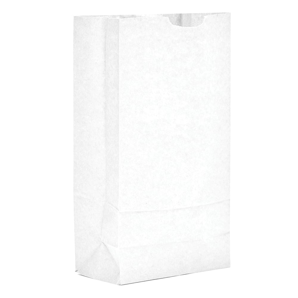 Paper Bags, Bag Type: Grocery Bag , Color: White , Handle Included: No , Bag Bottom Type: Flat  MPN:BAGGW10500