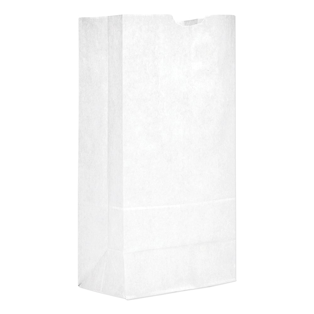 Paper Bags, Bag Type: Grocery Bag , Color: White , Handle Included: No , Bag Bottom Type: Flat  MPN:BAGGW20500