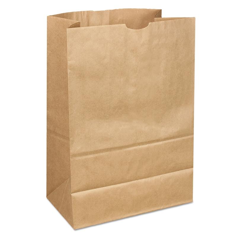 Paper Bags, Bag Type: Grocery Bag , Color: Kraft , Handle Included: No , Bag Bottom Type: Flat  MPN:BAGSK164040