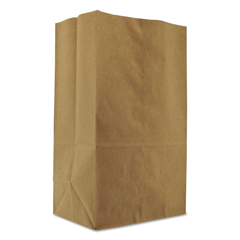 Paper Bags, Bag Type: Grocery Bag , Color: Kraft , Handle Included: No , Bag Bottom Type: Flat  MPN:BAGSK1857