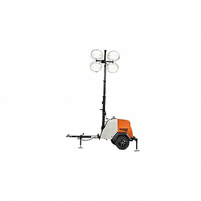 Vertical Mast Light Tower 6kW TowDiesel MPN:MLT6SK-STD3