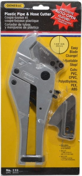 Hand Tube Cutter: 1/8 to 1-5/8