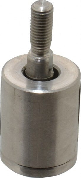 Air Cylinder Self-Aligning Rod Coupler: 1/4-28 Thread, Stainless Steel, Use with Hydraulic & Pneumatic Cylinders MPN:RM-SS-250-28