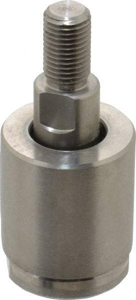 Air Cylinder Self-Aligning Rod Coupler: 7/16-20 Thread, Stainless Steel, Use with Hydraulic & Pneumatic Cylinders MPN:RM-SS-437-20