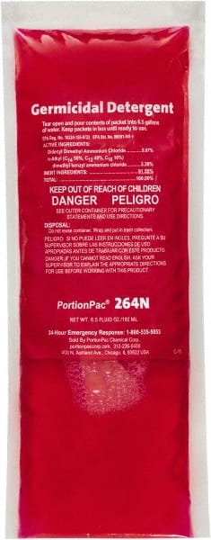 Disinfectant:  6-1/2 oz, Packet,  Disinfectant MPN:264N