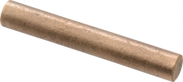 1/4 Inch Diameter x 2 Inch Long, Oil Impregnated Bronze Round Rod MPN:BB-200